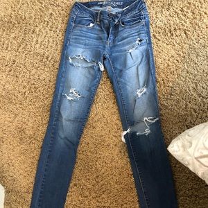 Dark wash jeans